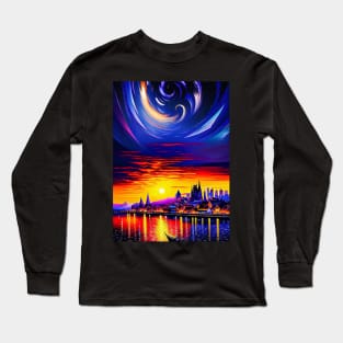 Sunset Village Long Sleeve T-Shirt